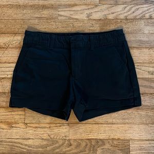 GAP size 2 black shorts.